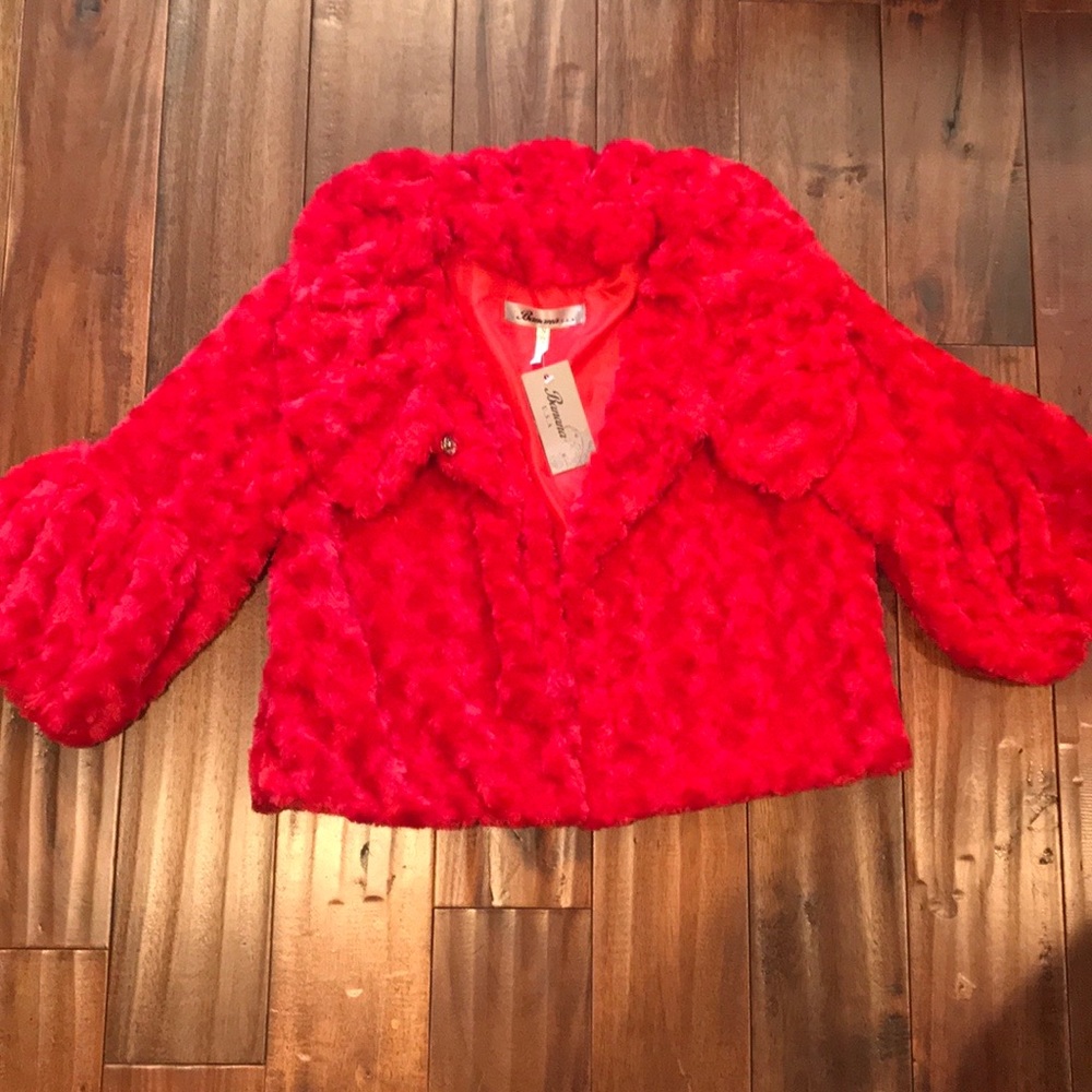 Women’s Banana U.S.A Faux Fur Coat Size S